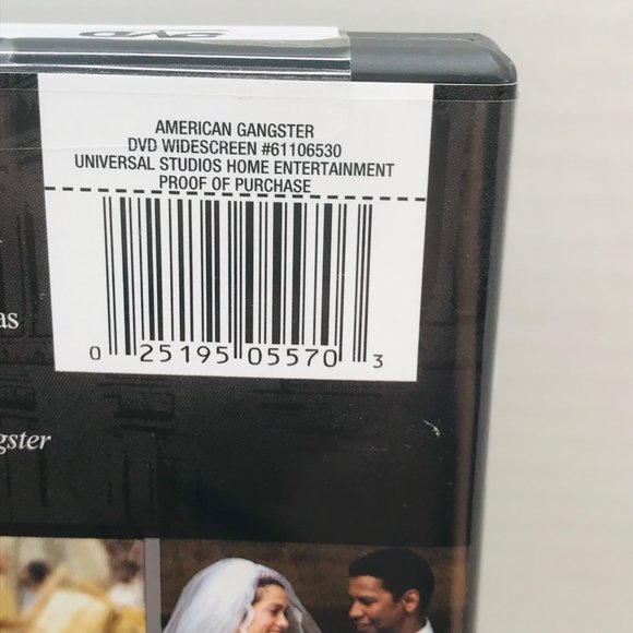 American Gangster DVD 2009 Denzel Washington Not Wrapped But End Seal Intact - Picture 7 of 10